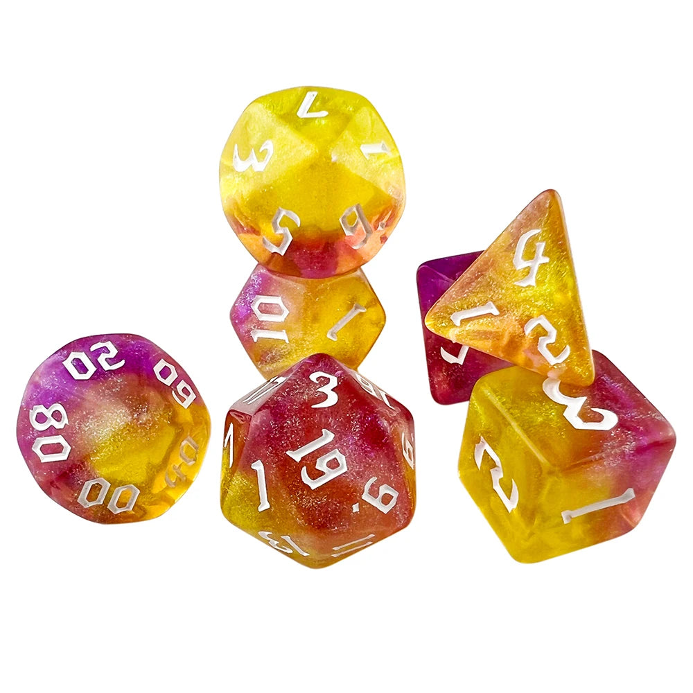 7 Piece Farie Fantasy Dice