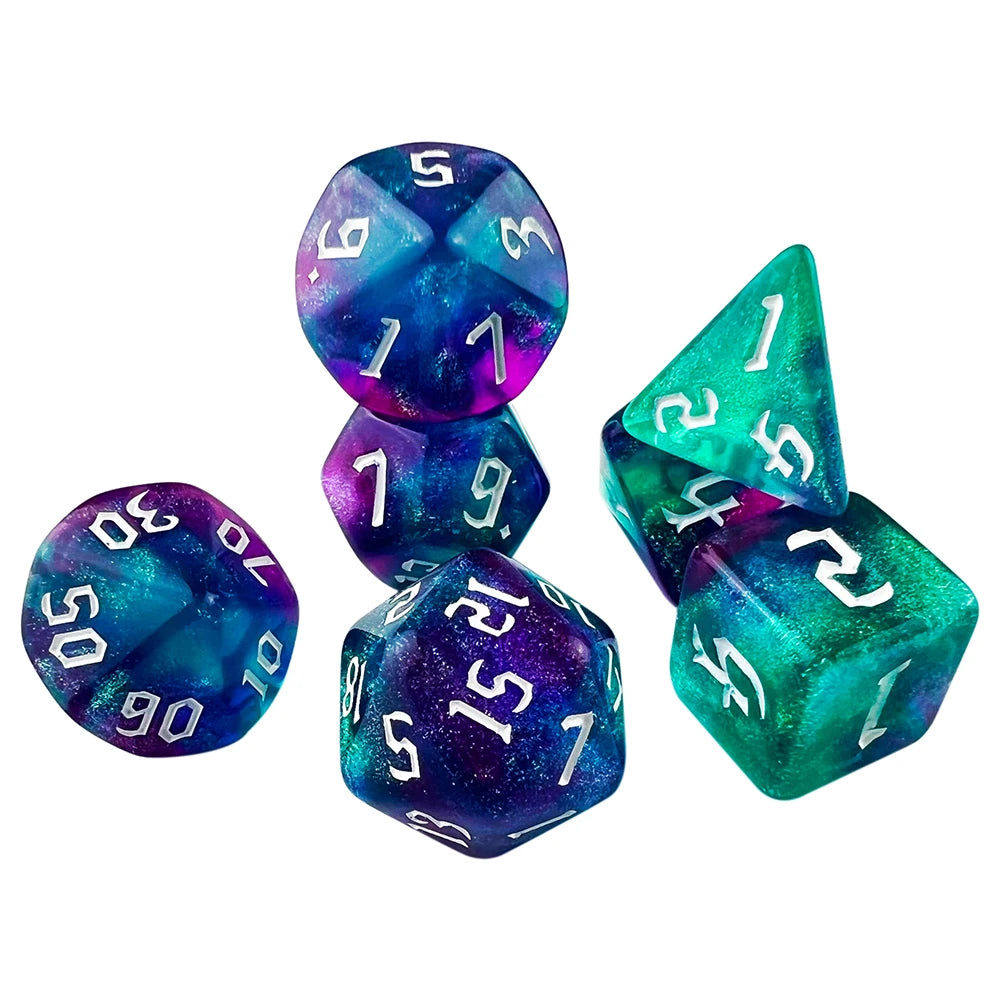 7 Piece Farie Fantasy Dice