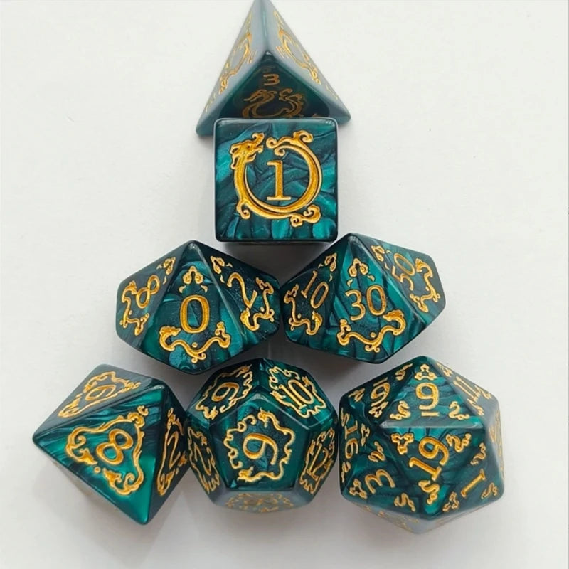 7 Piece Dragon Dice
